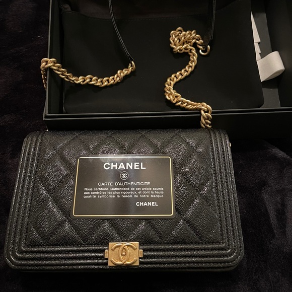❤️SOLD❤️Chanel boy WOC Caviar leather - Picture 5 of 9